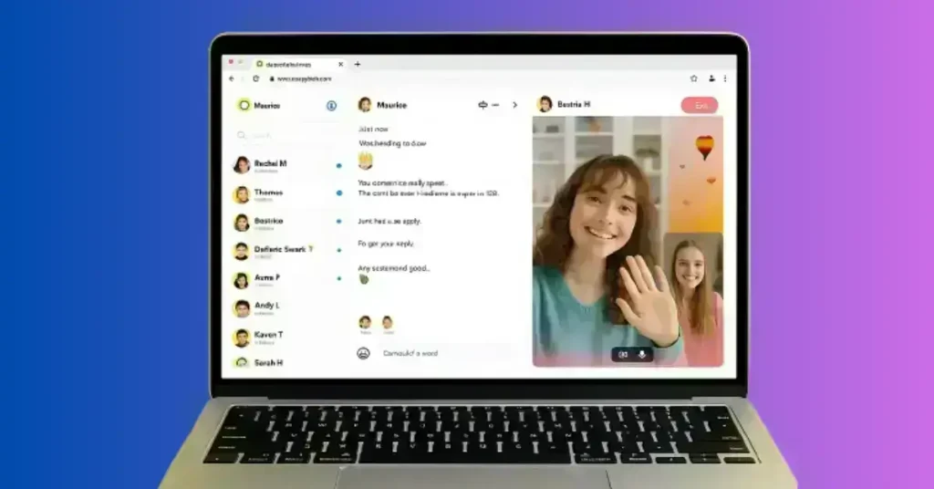 Open Snap on Web