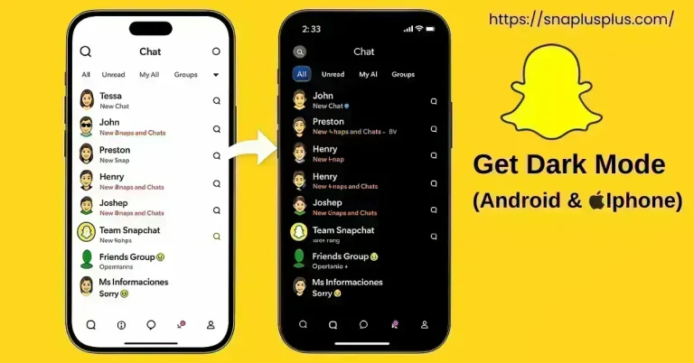How to Make Snapchat Dark Mode